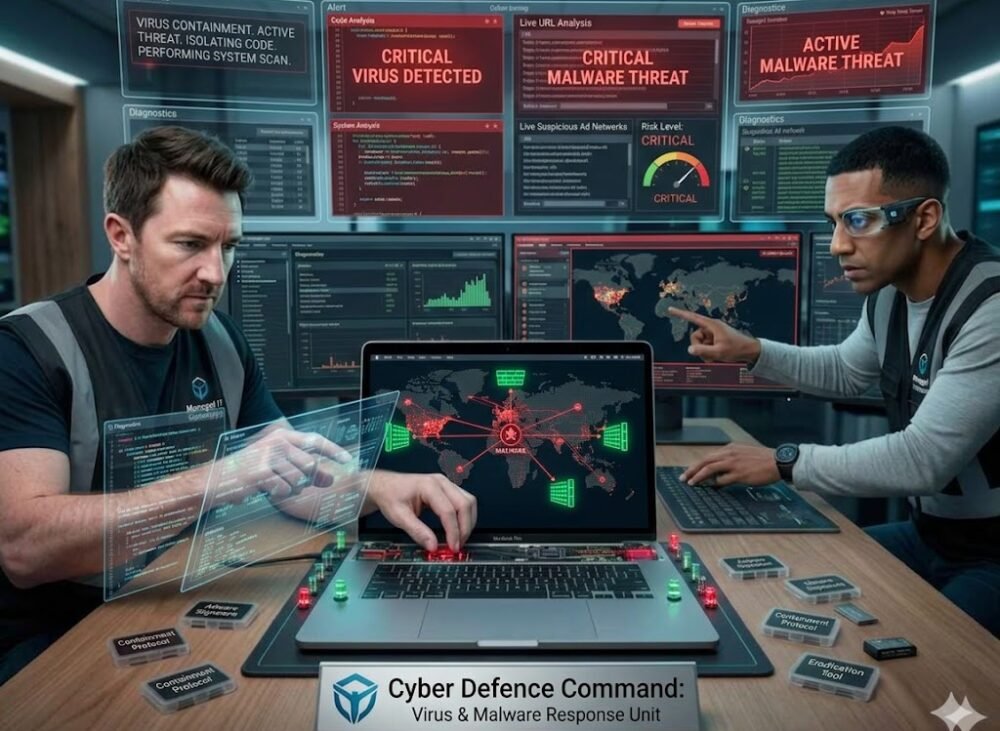 computer has a virus