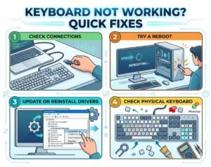 Keyboard Not Working? 7 Quick Fixes That Actually Work Fast (2026 Guide ...