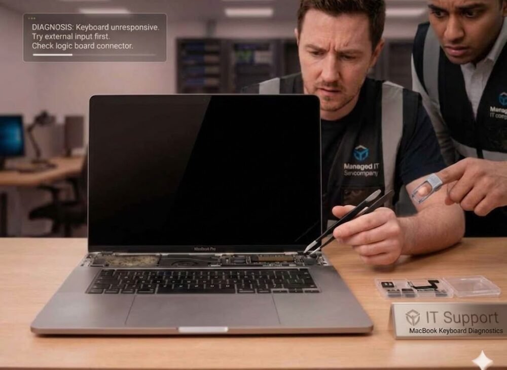 macbook keyboard not working