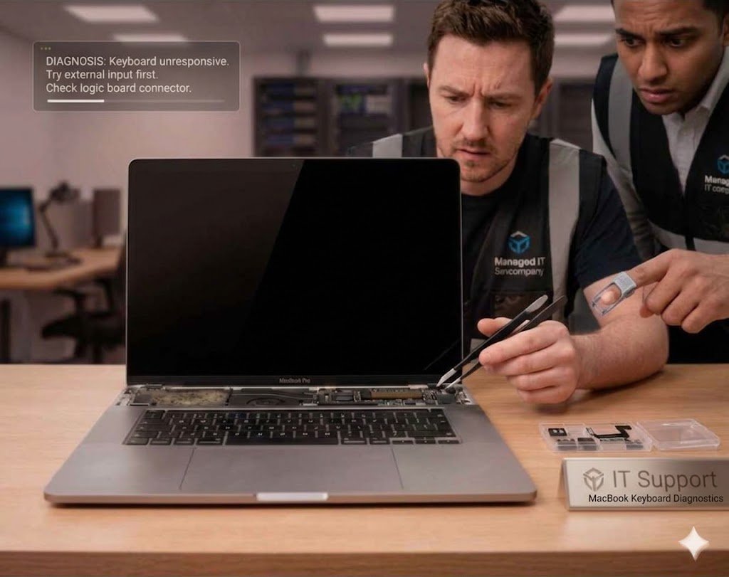 macbook keyboard not working